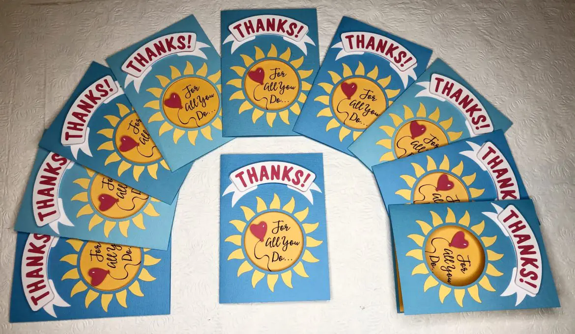 Thank You Cards Multiple Copies